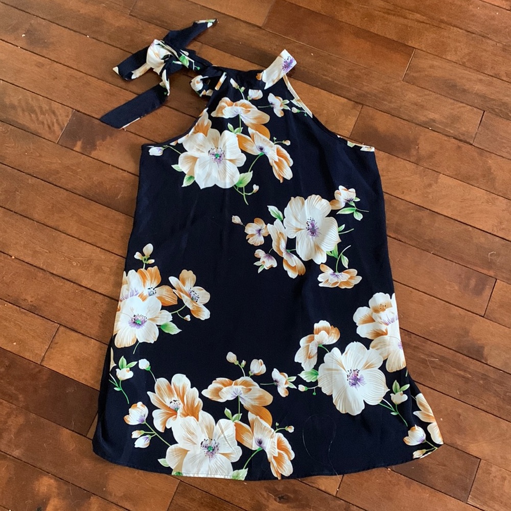 Floral Halter Dress